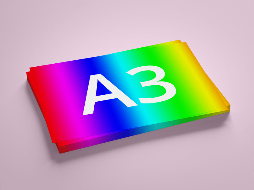 barevný tisk A3